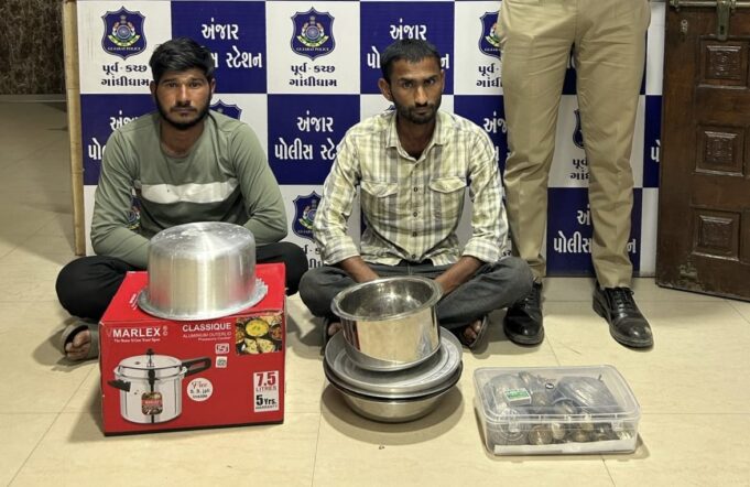 અંજારના સુગારિયામાં છ મંદીરોમાં ચોરી કરનાર ગામનાજ યુવાનો નિકળ્યા !