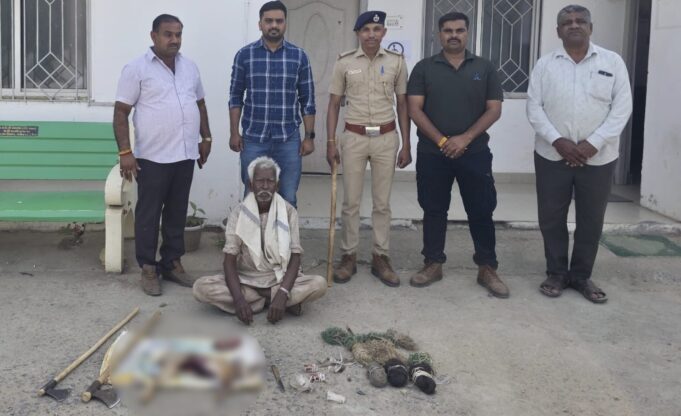 હવે અબડાસાના પાટ ગામેથી હથીયાર સાથે શિકારી ઝડપાયો !