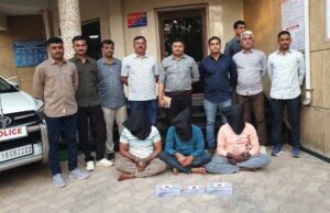 મુંદરા લૂંટમાં સામેલ વધુ ત્રણ આરોપી દિલધડક ઓપરેશનમાં ઝડપાયા !