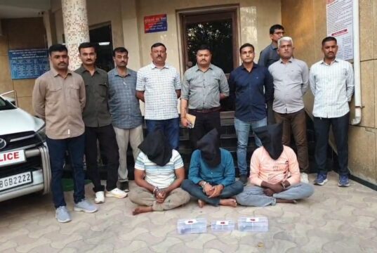 મુંદરા લૂંટમાં સામેલ વધુ ત્રણ આરોપી દિલધડક ઓપરેશનમાં ઝડપાયા !