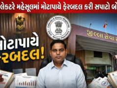 કચ્છ કલેકટરે મહેસૂલમાં મોટાપાયે ફેરબદલ કરી સપાટો બોલાવ્યો !