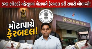 કચ્છ કલેકટરે મહેસૂલમાં મોટાપાયે ફેરબદલ કરી સપાટો બોલાવ્યો !
