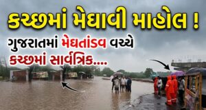 કચ્છમાં મેઘાવી માહોલ ! ભુજ-મુન્દ્રામાં દોઢ, રાપરમાં તોફાની બે ઇંચ !
