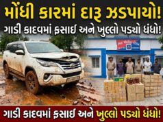 વાગડમાં મોંધી કારમાંથી ‘મનીયા કોલી’નો લાખોનો દારૂ ઝડપાયો !