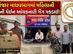 અંજાર માધવબાગમાં મહિલાની સોનાની ચેઇન આંચકનારી ગેંગ પકડાઈ !